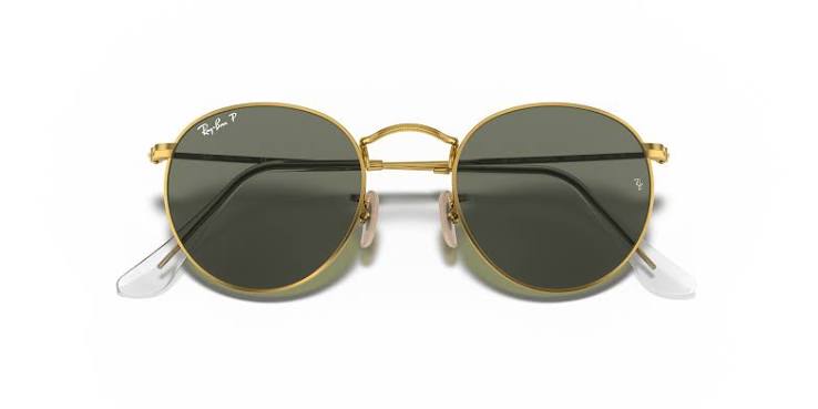 Ray-Ban Round Metal, coloris Or